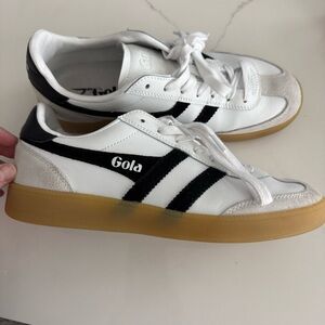 Gola Viper Sneakers EU 41 Women's 10 White/Black/Gum GUC